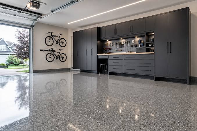Epoxy countertop remodel — kitchen surface coating
